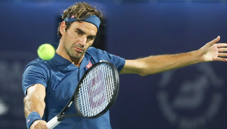 Roger Federer backhand