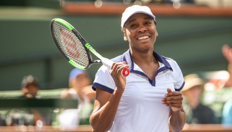 Venus Williams in action