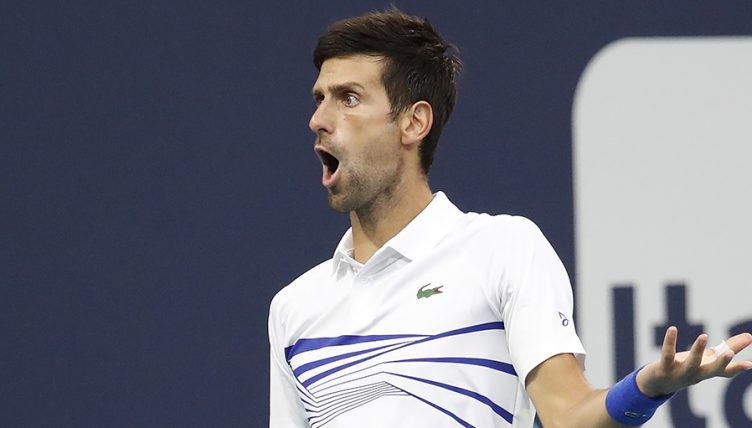 Novak Djokovic stunned PA