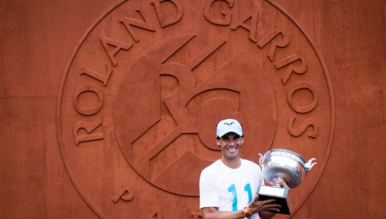 Rafael Nadal success on clay PA
