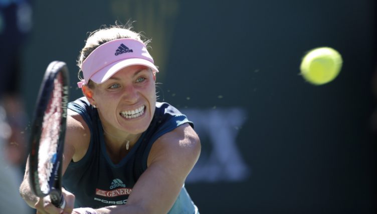 Angelique Kerber in action