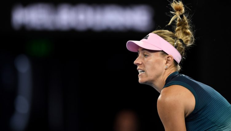 Angelique Kerber in action