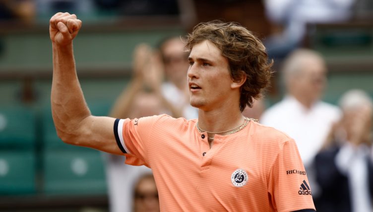 Alexander Zverev fist pump