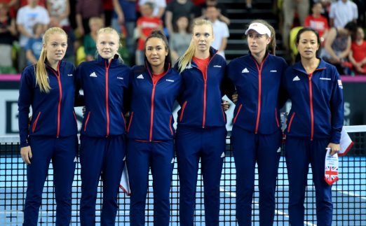 Great Britain Fed Cup squad