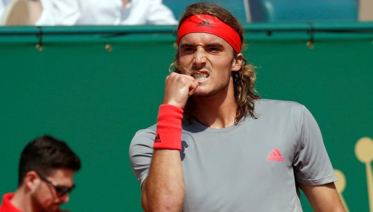Stefanos Tsitsipas pumped up and targeting Rafael Nadal