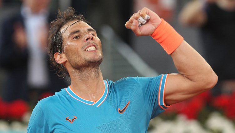 Rafael Nadal fist pump