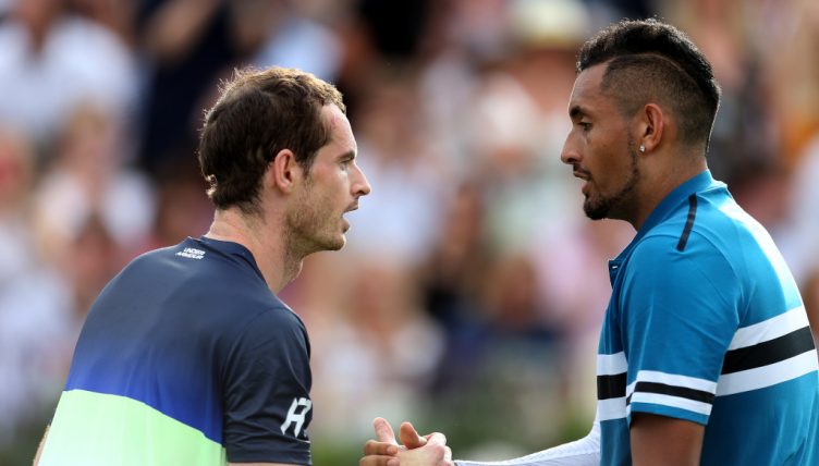 Andy Murray and Nick Kyrgios