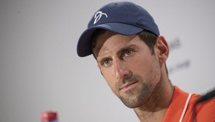 Novak Djokovic press conference