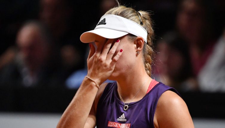 Angelique Kerber disappointed