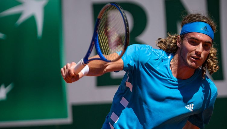 Stefanos Tsitsipas backhand PA