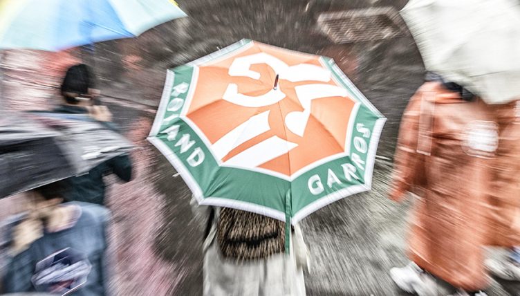 French Open rain PA
