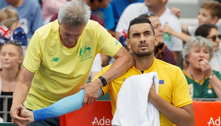 Nick Kyrgios injured