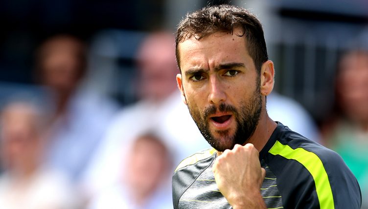 Marin Cilic fist pump PA