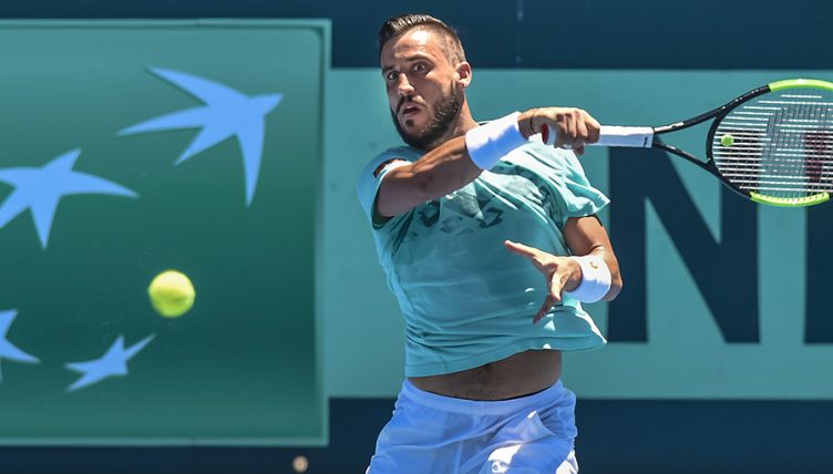 Damir Dzumhur groundstroke