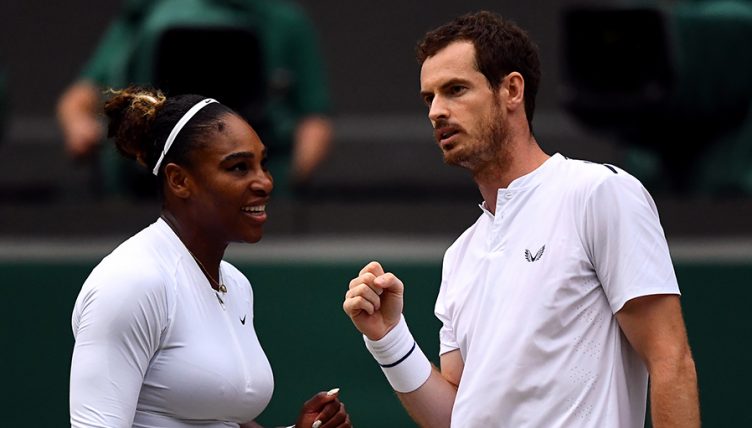 Andy Murray plots with Serena Williams