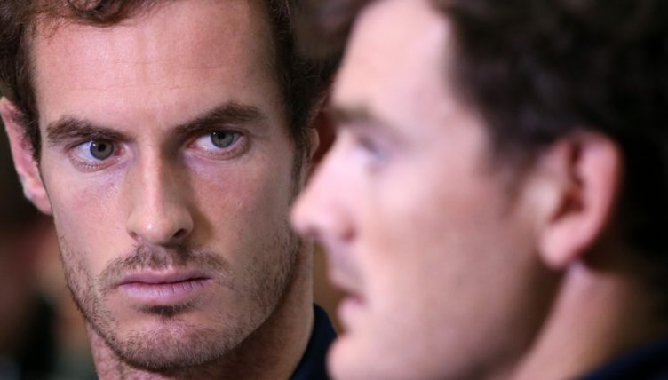 Andy Murray and Jamie Murray