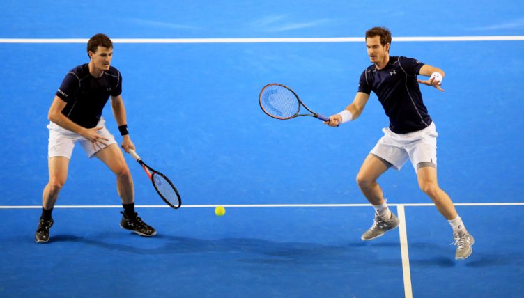 Andy Murray and Jamie Murray