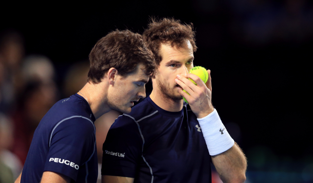 Jamie Murray and Andy Murray tactics
