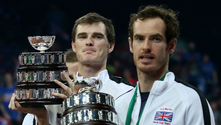 Jamie Murray and Andy Murray Davis Cup - stressful to watch for mum Judy Murray