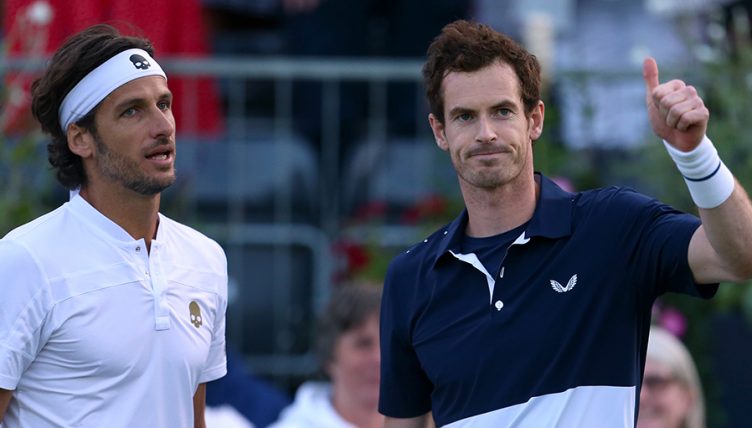 Andy Murray and Feliciano Lopez