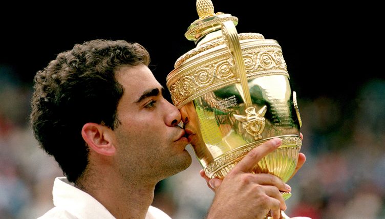 Pete Sampras Wimbledon trophy