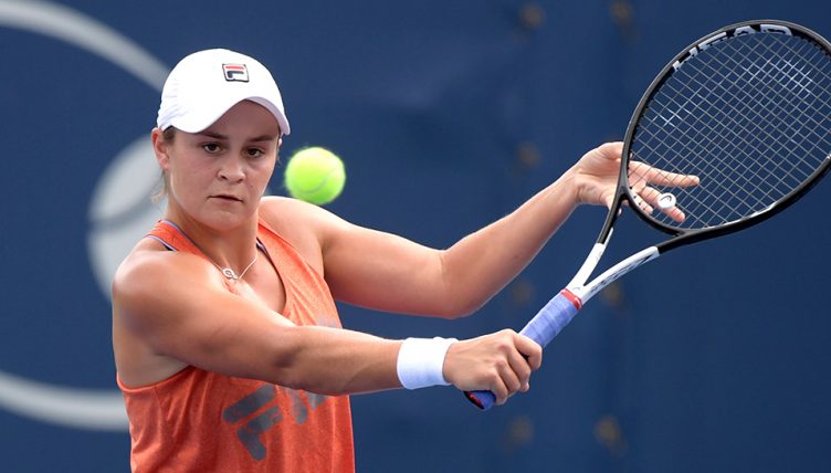 Ashleigh Barty backhand