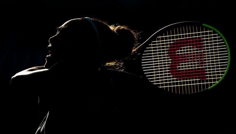 Serena Williams shadowy