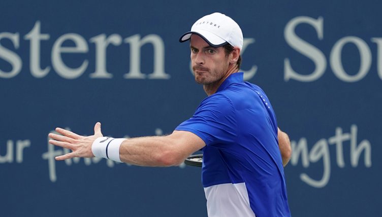 Andy Murray forehand Cincinnati Open