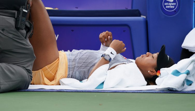 Naomi Osaka injured