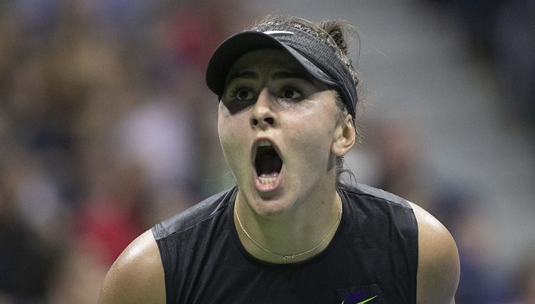 Bianca Andreescu in shock at US Open