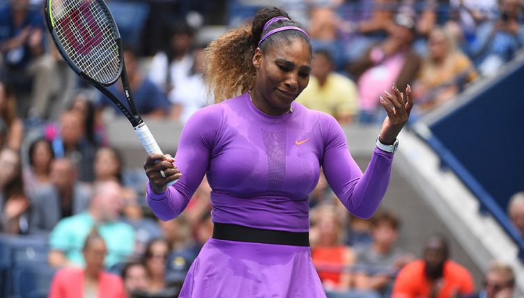 Serena Williams upset at US Open