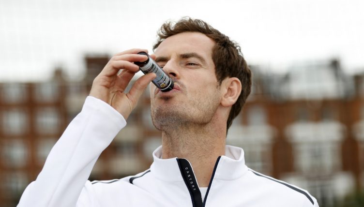 Andy Murray with TRR Nutrition PRO Advanced Collagen Daily Liquid Supplement