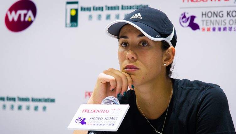Garbine Muguruza press conference