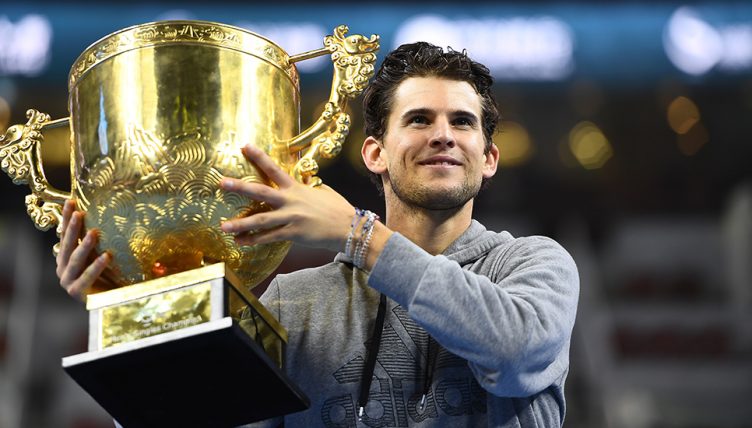 Dominic Thiem with China Open trophy
