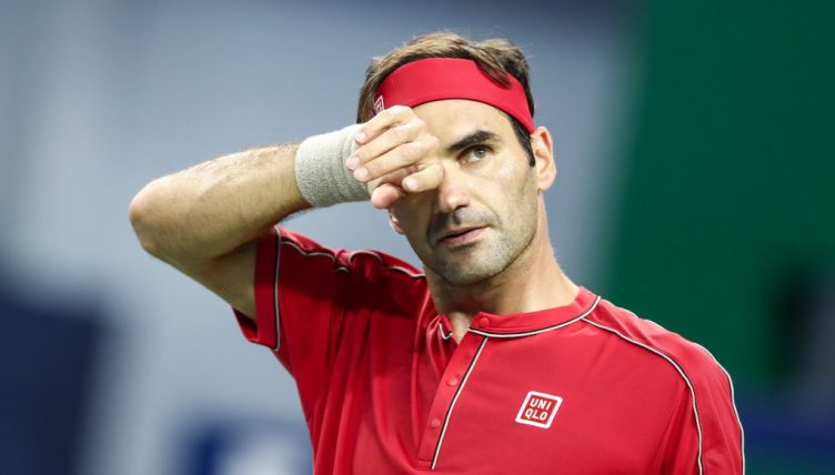 Roger Federer relieved