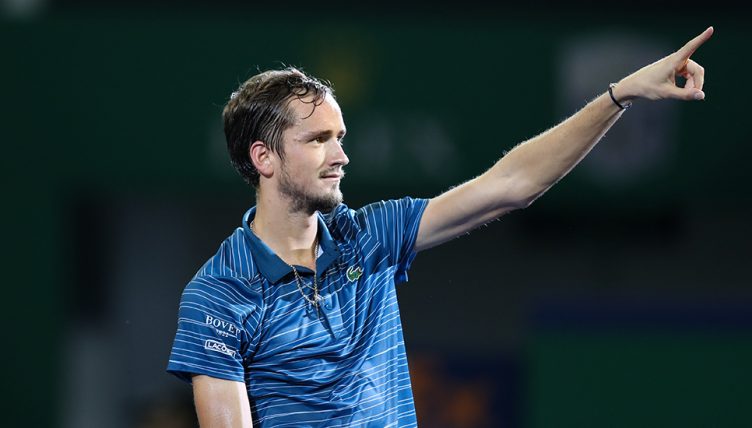 Daniil Medvedev on the rise