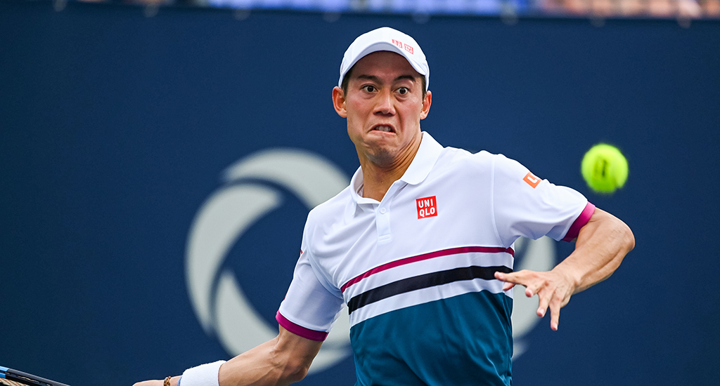 Kei Nishikori forehand