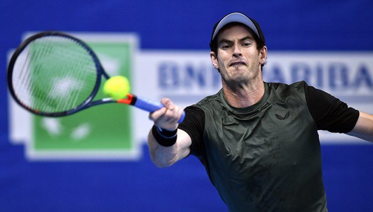 Andy Murray at European Open