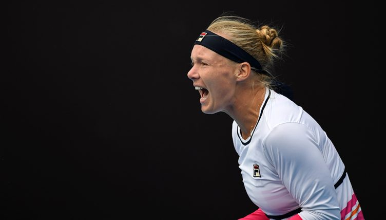 Kiki Bertens roars