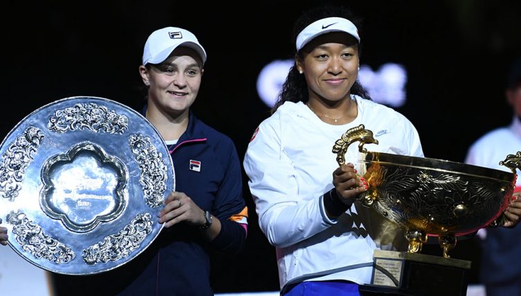 WTA stars Naomi Osaka and Ashleigh Barty