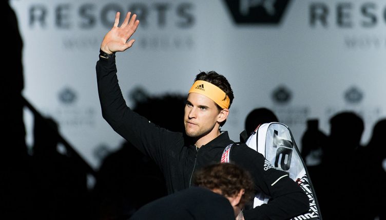 Dominic Thiem at Vienna Open