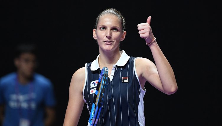 Karolina Pliskova at WTA Finals
