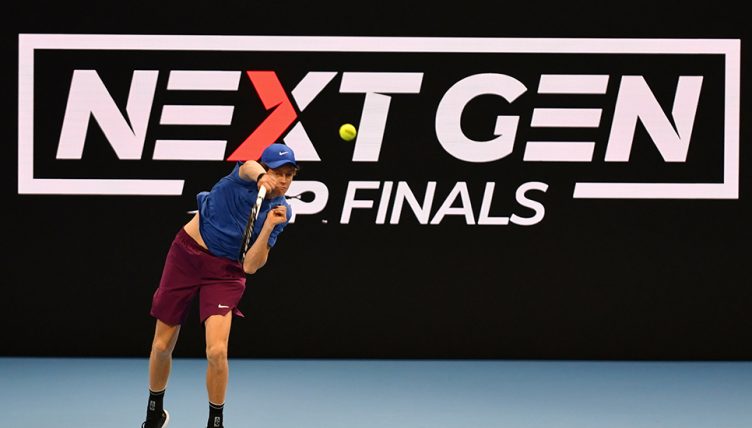 Jannik Sinner at Next Gen Finals