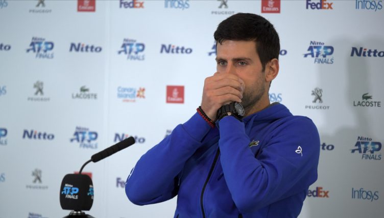 Novak Djokovic presser