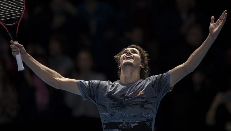 Alexander Zverev at ATP Finals
