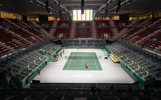 Caja Magica Davis Cup venue