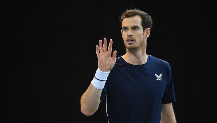 Andy Murray at Davis Cup
