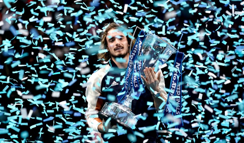 Stefanos Tsitsipas ATP Finals champion