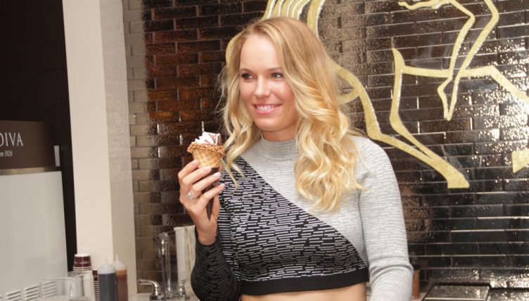 Caroline Wozniacki Godiva
