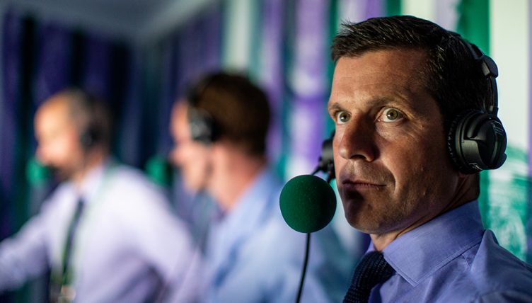 Tim Henman at Wimbledon